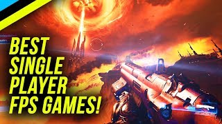 3 BEST Singleplayer FPS Games You NEED To Play [upl. by Anahsak]