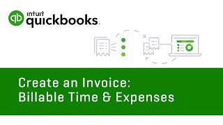 How to create an invoice billable time amp expenses  QuickBooks Online Tutorial [upl. by Matta]