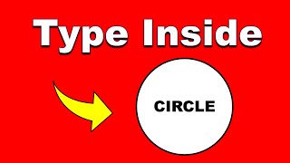 How To Write Inside a Circle In Word Microsoft [upl. by Loydie]