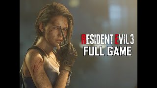 RESIDENT EVIL 3 REMAKE Walkthrough  FULL GAME No Commentary [upl. by Llennahs]