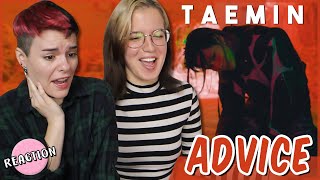 TAEMIN 태민  ADVICE ★ MV REACTION [upl. by Anat350]