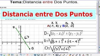 Distancia entre Dos Puntos [upl. by Derby]