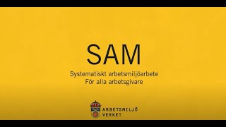 Introduktion till systematiskt arbetsmiljöarbete för alla arbetsgivare [upl. by Cadell]