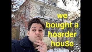 Part 1 We bought a hoarded house 100 years of stuff what will we find [upl. by Koblas]