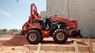 Ditch Witch RT45 RideOn Trencher [upl. by Thisbee]