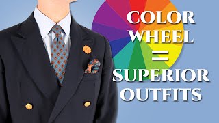 How To Use The Color Wheel To Assemble Superior Outfits For Men [upl. by Modestia910]