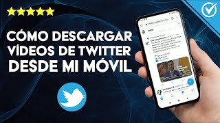 Cómo Descargar Vídeos de Twitter Desde mi Móvil Android o iPhone Fácil y Rápido [upl. by Nabatse]