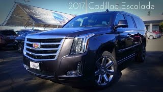 2017 Cadillac Escalade ESV Premium Luxury 62 L V8 Review [upl. by Annuaerb682]