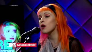 Paramore  Still Into You Live From MTV [upl. by Nnyroc]