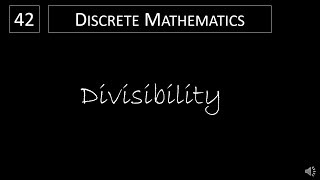 Discrete Math  411 Divisibility [upl. by Denzil]