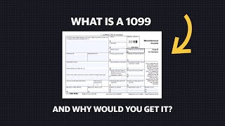 What is a 1099 and why would you get one [upl. by Ramel872]