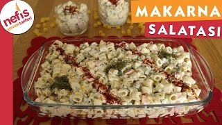 Makarna Salatası  Salata Tarifi  Nefis Yemek Tarifleri [upl. by Knowlton]