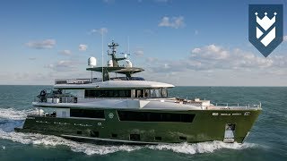 Cantiere delle Marche 111 Explorer Yacht Walk Through Video [upl. by Aina641]