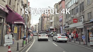 Istanbul 4K  Driving Downtown  Turkey [upl. by Gelman]