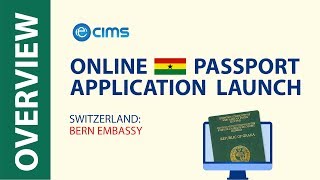 Embassy of Ghana Bern announce launching a new online passport application system [upl. by Eniamsaj]