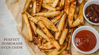 Homemade Oven Chips better than fried or storebought [upl. by Florinda]