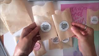 How To Make Parchment Paper Bags [upl. by Mossman215]