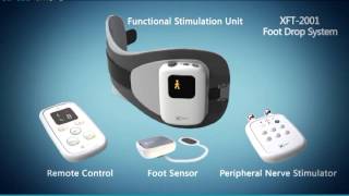 XFT2001 Foot Drop System  Functional Electrical Stimulation FES Treatment [upl. by Leanne]