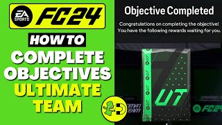 FC 24 How to Complete Objectives Ultimate Team [upl. by Tinor]