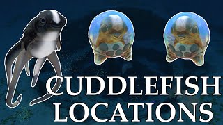 Where To Find ALL 5 CUDDLEFISH EGGS in Subnautica  Cuddlefish Eggs Locations  Subnautica Tutorial [upl. by Leeban]