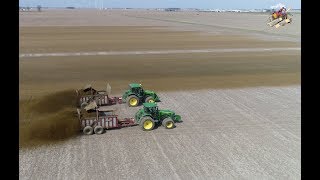 Hauling Cow Manure near Van Wert Ohio [upl. by Ahsirek923]