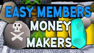 Best OSRS Low Level Member Money Making Methods InDepth [upl. by Sida]