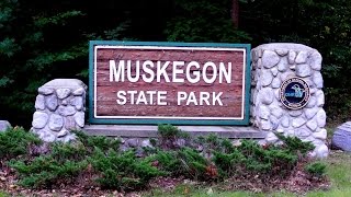 Visiting Muskegon State Park Michigan [upl. by Bramwell]