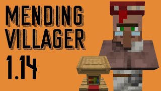 Minecraft 116 Mending Villager  20 Second Tutorial [upl. by Longo]