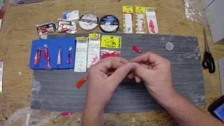 How to Tie a Double Snell Hook Rig For Kokanee [upl. by Yetnruoc364]