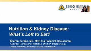 Nutrition and Kidney Disease [upl. by Aneeres]