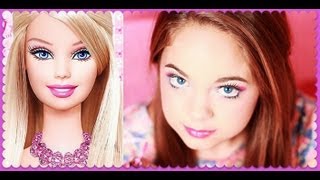 Barbie Makeup Tutorial ♥ [upl. by Yejus]