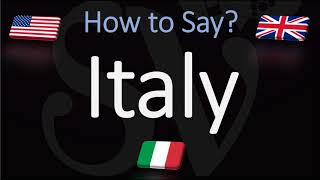 How to Pronounce Italy CORRECTLY [upl. by Ahsenet]