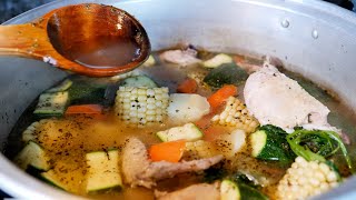 How to make THE BEST Authentic Mexican Chicken Soup  CALDO DE POLLO [upl. by Leavitt]