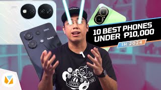 10 BEST Phones UNDER PHP 10K 1H 2024 [upl. by Larimore113]