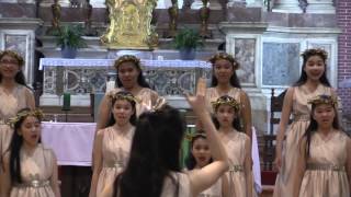 Ave Maria Franz Biebl The Resonanz Childrens Choir Indonesia [upl. by Berck]