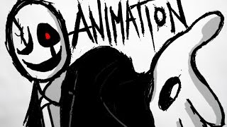 Undertale animation  Gaster vs Sans [upl. by Nimajaneb529]