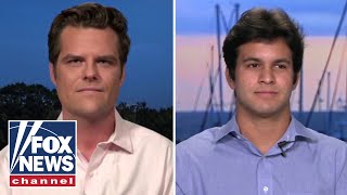 Rep Matt Gaetz introduces his son Nestor on Tucker Carlson Tonight [upl. by Birecree]