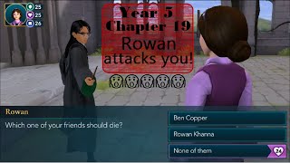 ROWAN ATTACKS YOU Harry Potter Hogwarts Mystery Year 5 Chapter 19 Gameplay Walkthrough [upl. by Zoubek]