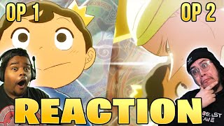 Ranking Of Kings OP 1 amp 2 REACTION [upl. by Juakn]