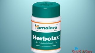 Himalaya Herbals Herbolax Tablets  ClickOnCare [upl. by Norvol667]