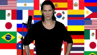 Singing 20 National Anthems Metal Medley [upl. by Ramed699]