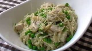 Chicken Asiago Orzo Pasta [upl. by Cyd]