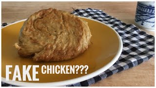 FAKE Chicken meat Chicken meat made from FlourTiktok Recipe [upl. by Ennaira769]