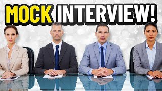 MOCK INTERVIEW QUESTIONS amp ANSWERS 10 Common Interview Questions and SAMPLE ANSWERS [upl. by Gravante]