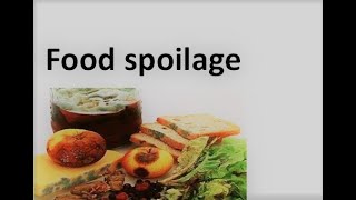 FOOD SPOILAGE Part 1 [upl. by Yeltihw]