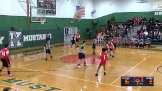 Middle School Boys Basketball Championship WMS vs CMS January 10 2020 [upl. by Nitsuj691]