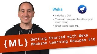 Getting Started with Weka  Machine Learning Recipes 10 [upl. by Aeslehc]