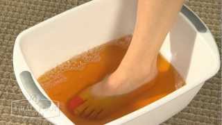 Betadine Soak for Foot [upl. by Kitrak]