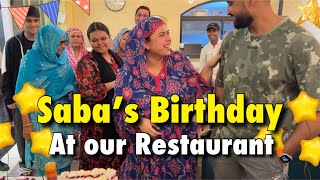 Saba’s Birthday vlog  part 2  ibrahim family [upl. by Gapin]