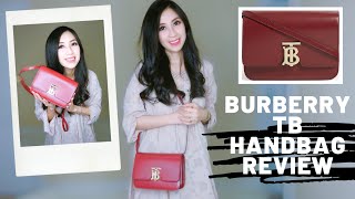 Burberry TB Bag Review amp ModShots  Unboxing 2019  AlexaStyleBook [upl. by Belter]